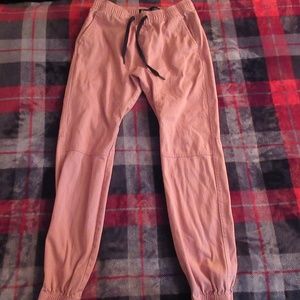 Peach Colored Drawstring Pants